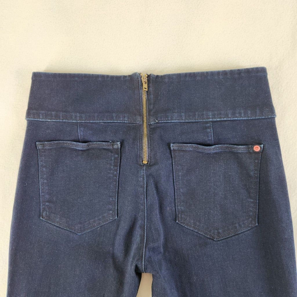 SPANX Women's High Rise Jeans - Dark Blue - Picture 4 of 13